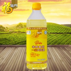 福临门 非转基因一级大豆油900ml烘焙蛋糕油植物油色拉调和油