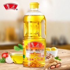 鲁花 5S一级压榨花生油1L食用油花生油植物油植物油家庭厨房食