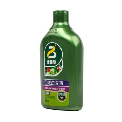 比亚 生物酶去除农药残留果蔬洗洁精 全效速洗液650ml*2瓶