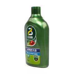比亚 生物酶去除农药残留水果洗洁精 水果速洗液650ml*2瓶