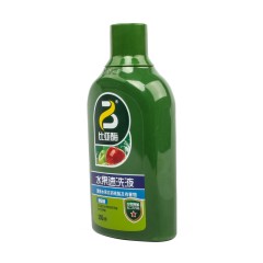 比亚 生物酶去除农药残留水果洗洁精 水果速洗液350ml*2瓶