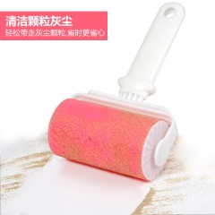 可水洗粘毛器衣物毛发除尘粘毛滚非可撕式滚筒去毛刷清洁器粘尘器