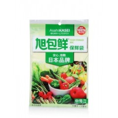 旭包鲜 保鲜膜22cm*20m 加中号保鲜袋70只组合
