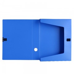 正彩 3寸档案盒A4文件盒资料收纳塑料塑料大容量档案盒子 5个装