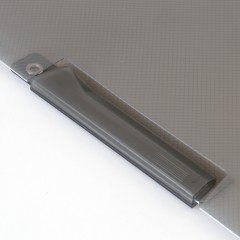 得力 5个装 A4旋转报告夹5546标书夹文件夹资料夹会议夹简易夹学生考卷简历夹简约半透明活页强力本夹