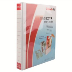 易达/Esselte  503430 加插封面文件夹A4 3孔 1.5寸文件夹
