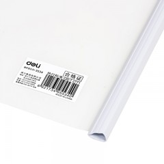 得力 抽杆夹拉杆文件夹报告夹A4透明文件夹 5534