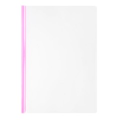 得力  A4抽杆夹拉杆夹抽杆文件夹资料夹透明杆夹 5536