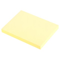 得力 7734 便利贴便签纸N次贴告示贴 长形可撕百事贴