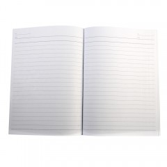 得力 7652软抄笔记本文具 A5 50页 学生办公大小记事本