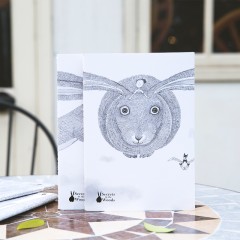 得力 PFA560-01ZR缝线本学生笔记本日记本记事本手账本A5作业本