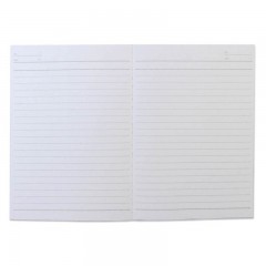 得力 7654笔记本 A5软面抄无线装订本80页 办公笔记本文具 记事本