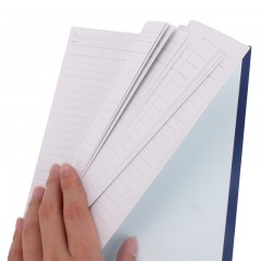 得力 7660办公用品文具笔记本A4记事本软面抄100页软抄本笔记簿