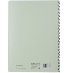 得力 7688 螺旋本 线圈本 A4 60页 笔记本 软面抄学生文具