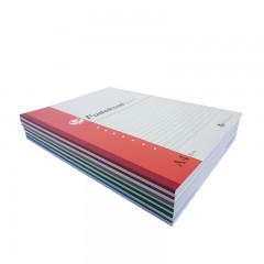 富得快 无线装订本 A4 406080页笔记本 软抄本 记事本 软面抄