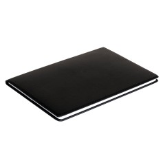 得力 皮面本7900 办公商务记事本/笔记本/硬面抄 18K80页 优质皮革