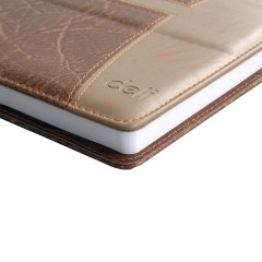 得力 7920 18K笔记本皮面笔记本皮面本会议本记录本通讯