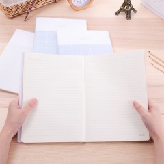 得力 胶套本T1696-01JY 笔记本文具本子家后学生日记本简约记事本