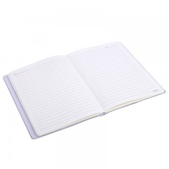 得力 胶套本T1696-01JY 笔记本文具本子家后学生日记本简约记事本