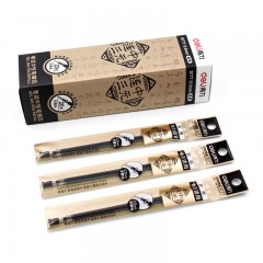 得力 水笔S105/S109/S106连中三元学生考试中性笔签字笔