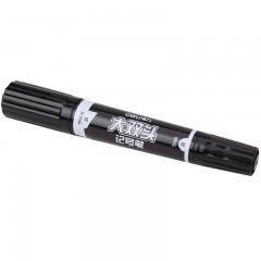 得力 S555记号笔勾线笔擦不掉油性马克笔CD光盘笔