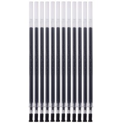 得力 S768笔芯红蓝黑袋装中性笔笔芯学生水笔替芯