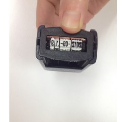 Trodat/卓达 4810回墨印章 日期印章自带印台 翻转印章 可调日期回墨章