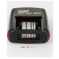 Trodat/卓达 4800回墨印章 中文小号日期章可调日期章  3mm