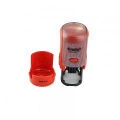 Trodat/卓达 46125 小号文本日期章 中英文可调日期章 回墨印章