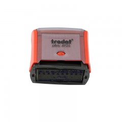 Trodat/卓达 4926轻型回墨印章 地址电话名片章 刻章签名章广告印章