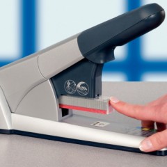 Leitz/利市  LZ5551订书机 重型四针盒订书机 省力订书机