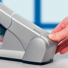 Leitz/利市  LZ5551订书机 重型四针盒订书机 省力订书机