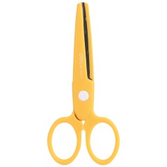 得力 儿童安全剪刀6023 幼儿DIY学生美工手工卡通文具剪刀 小号