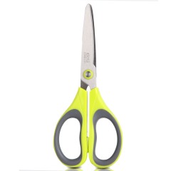 得力 6048 时尚办公剪刀 手工剪刀 裁纸剪刀 生活剪刀