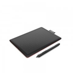 Wacom 数位板手绘板 小号红黑版 电子绘画手写设计数位板 CTL-472