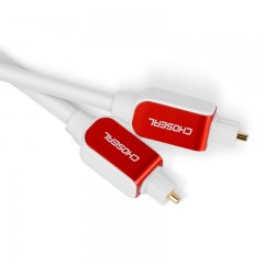 Choseal/秋叶原 数字光纤音频线方对方5.1声道SPDIF光纤线