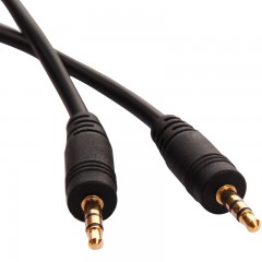 山泽 经典版 3.5mm立体声插头音频连接线 公对公 YPB-806