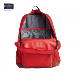 JanSport/杰斯伯 双肩包男女电脑包书包皮革底 TYP7 5KS