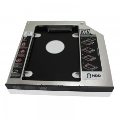 金田 笔记本光驱位硬盘托架 SSD固态硬盘光驱支架 9.5mm或12.7mm sata3