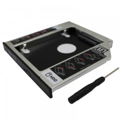 金田 笔记本光驱位硬盘托架 SSD固态硬盘光驱支架 9.5mm或12.7mm sata3