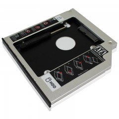 金田 笔记本光驱位硬盘托架 SSD固态硬盘光驱支架 9.5mm或12.7mm sata3