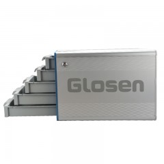 金隆兴 桌面带锁文件柜A4资料收纳柜抽屉式