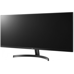 LG 34寸准2K高清IPS显示器21：9 可分屏挂墙 34WK500-P