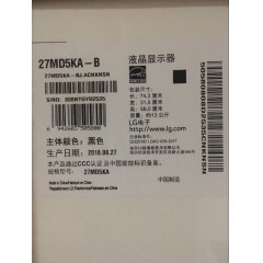 LG UltraFine 5K 苹果用显示器IPS升降 27MD5KA-B