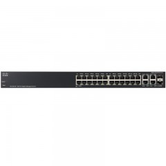 CISCO/思科  SG300-28（SRW2024-K9-CN） 三层千兆24口网管交换机