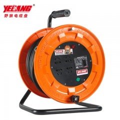 野狼 YL-S33BS 三角架移动电缆盘接线板插排插座板