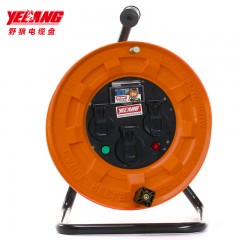 野狼 YL-S33FS三角架移动电缆盘电缆卷盘防尘防异物带漏电卷线盘10