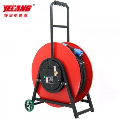 野狼 YL-50CBS 车轮式移动电缆盘电缆卷盘插座卷线盘
