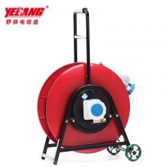 野狼 YL-50CGS6 移动电缆盘 轮车式 大功率 电缆卷盘 工业插座