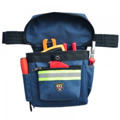 法斯特 工具包多功能帆布电工腰包便捷式家用维修防水腰挂包含腰带 PT-N077